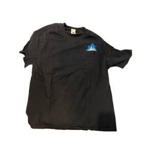 LOFME Black T-Shirt Mens 3XL